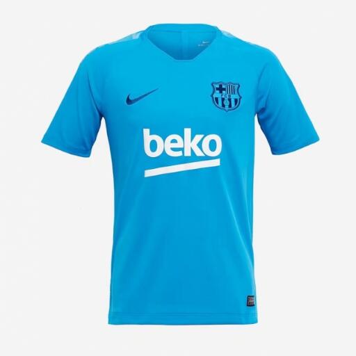 Camisetas de fútbol de entrenamiento Barcelona 2019-2020 azul